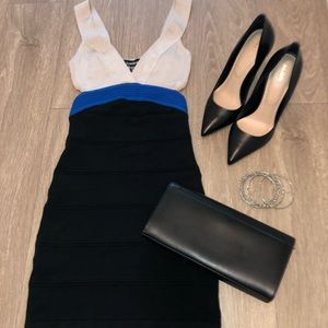 BeBe Bandage Mini Dress